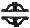 QP1000-BEC Cast-Series Header Set, Small Block Chevy [Black Satin Ceramic Coating] - image 1