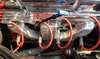 QP1000-BEC Cast-Series Header Set, Small Block Chevy [Black Satin Ceramic Coating] - image 4