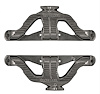 QP1000-P Cast-Series Header Set, Small Block Chevy [Raw/Unfinished] - image 1