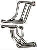 C12DPAC-134-SEC Full-Headers, SBC, GM A-Body, 70-74 Chevy Camaro, w/ A/C, D-Port Flange, 1 3/4 in. Primary [Silver Ceramic] - image 1