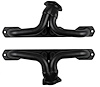 CC3BP-158-BEC Shorty Headers, 70-92 Chevy Camaro, 55-Up Chevy Trucks w/SBC BluePrint, 1 5/8 in. Primary [Black Satin Ceramic] - image 1