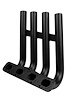 ChopsterSBC-BEC Chopster Header Set, Small Block Chevy [Black Satin Ceramic Coating]
