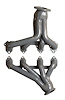 FF427CSCJ-SEC Shorty Header Set, 53-Up Ford F-Series/Camper Special w/Ford 332-428 FE & Cobra Jet/GT Heads [Silver Ceramic] - image 1
