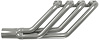 FR427CJ48-SEC Swept-Back Roadster Header, Ford T-Bucket w/Ford 332-428 FE & Cobra Jet/GT Heads, 48 in. Turnout [Silver Ceramic] - image 1