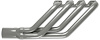 FR460CJ36-SEC Swept-Back Roadster Header, Ford T-Bucket w/BBF 429-460ci & Cobra Jet/GT Heads, 36 in. Turnout [Silver Ceramic] - image 1