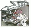 JaysterBBC-BEC Lakes-Style Header Set, Big Block Chevy [Black Satin Ceramic Coating] - image 2