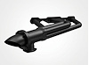 JaysterSBC-BEC Lakes-Style Header Set, Small Block Chevy [Black Satin Ceramic Coating] - image 1