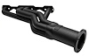 JaysterFFSBC-BEC Full-Fender Lakes-Style Header Set, Small Block Chevy [Black Satin Ceramic Coating] - image 1