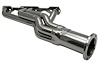 JaysterFFSBCDP-SEC Full-Fender Lakes-Style Header Set, Small Block Chevy, D-Port Flange [Silver Ceramic Coating] - image 1