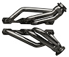 US56-P Shorty Header Set, 55-57 Chevy Cars w/SBC, Unisteer Rack & Pinion w/Ididit or Similar Steering Column [Raw/Unfinished]