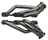 US56DP-P Shorty Headers, 55-57 Chevy Cars w/SBC, D-Port Flange, Unisteer Rack/Pinion w/Ididit or Similar Column [Raw/Unfinished] - image 1