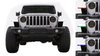 QTE1181 Slim DRL Sport/Sport S Fender Chop Kit with RGB, Jeep Wrangler JL / Gladiator JT, with Sequential Turn Signals and RGB A - image 2