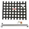 Window Safety Net Kit 18" x 24" Black Ribbon Style Net Kit Includes