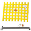 Window Safety Net Kit 18" x 24" Yellow Ribbon Style Net Kit Includes - image 1