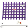 Window Safety Net Kit 18" x 24" Purple Ribbon Style Net Kit Includes - image 1