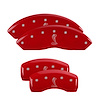 Tiffany Snake Logo Red Powder Coat Finish Silver Characters. - image 1