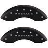 2005 FORD MUSTANG BASE - SET OF 4 CALIPER COVERS MUSTANG/GT S197 LOGOTYPE MATTE BLACK POWDER COAT FI - image 1
