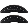 2015 Mustang/5.0 Matte Black Powder Coat Finish Silver Characters. - image 1
