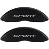 SPORT/SPORT No Bolts 2015 Matte Black Powder Coat Finish Silver Characters. - image 1