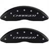 2006 DODGE CHARGER DAYTONA R/T - SET OF 4 CALIPER COVERS CHARGER/RT ENGRAVING MATTE BLACK POWDER COA - image 1