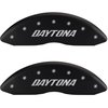 2009 DODGE CHALLENGER R/T - SET OF 4 CALIPER COVERS DAYTONA/DAYTONA MATTE BLACK POWDER COAT FINISH S - image 1