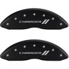 2011 DODGE CHARGER SE - SET OF 4 CALIPER COVERS CHARGER LL / CHARGER LL MATTE BLACK POWDER COAT FINI - image 1