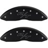 2012 DODGE AVENGER R/T - SET OF 4 CALIPER COVERS RT / RT VINTAGE STYLE MATTE BLACK POWDER COAT FINIS - image 1