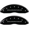 2014 DODGE DURANGO CITADEL - SET OF 4 CALIPER COVERS DURANGO / DURANGO W/OUT STRIPES BLACK POWDER CO - image 1