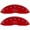RT / RT Vintage Style Red Powder Coat Finish Silver Characters. - image 1