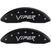 Viper / Snake Gen 2 Matte Black Powder Coat Finish Silver Characters. - image 1