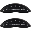 2008 CHEVROLET CORVETTE 427 LIMITED EDITION Z06 - SET OF 4 CALIPER COVERS CORVETTE - C6 LOGOTYPE MAT - image 1