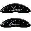1978 CHEVROLET CAMARO BASE - FRONT SET 2 CALIPER COVERS CAMARO/CAMARO CLASSIC CURSIVE BLACK POWDER C - image 1