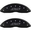 1994 CHEVROLET IMPALA SS - SET OF 4 CALIPER COVERS SS IMPALA LOGOTYPE MATTE BLACK POWDER COAT FINISH - image 1