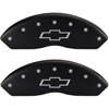Bowtie/Bowtie Matte Black Powder Coat Finish Silver Characters. - image 1