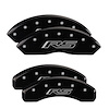 Front and Rear Disk Brake Caliper Covers for Chevrolet Blazer, Black - image 1