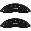 2009 HONDA PILOT EX - SET OF 4 CALIPER COVERS MGP/MGP ENGRAVING MATTE BLACK POWDER COAT FINISH SILVE - image 1