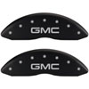 GMC/GMC Matte Black Powder Coat Finish Silver Characters. - image 1