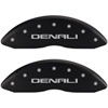 Denali/Denali Matte Black Powder Coat Finish Silver Characters. - image 1