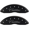 Cadillac/SRX Matte Black Powder Coat Finish Silver Characters. - image 1