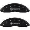 2006 LINCOLN MARK LT BASE - SET OF 4 CALIPER COVERS LINCOLN/STAR LOGO MATTE BLACK POWDER COAT FINISH - image 1