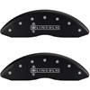 2003 LINCOLN NAVIGATOR BASE - SET OF 4 CALIPER COVERS LINCOLN/STAR LOGO MATTE BLACK POWDER COAT FINI - image 1