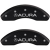 Acura/RDX Matte Black Powder Coat Finish Silver Characters. - image 1