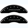 Jaguar/Leaper Black Powder Coat Finish Silver Characters. - image 1