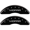 Mopar/Mopar Black Powder Coat Finish Silver Characters. - image 1