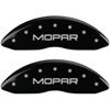 Mopar/Mopar Black Powder Coat Finish Silver Characters. - image 1