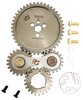 Dual Idler Quiet Gear Drive Set 1955-1995 Small Block Chevy 262-400ci, for Factory Roller Camshaft - image 2