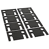 1130200 3/8" Pushrod Guide Plates 1963-2001 Ford 289-351W - image 1