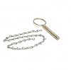 1300505 Ets Linch Pin, Rear Adapter, Linch Pin With Chain And Keeper