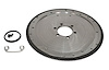 FLYWHEEL SFI BILLET STEEL PONT 326-455 1964-85 2.60 or 2.75 Crankshaft Pilot 166T Ext Bal - image 1