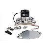 WATER PUMP ELEC RACE FORD 351C Chrome Kit Incl Alum Backplate Hardware / Pig Tail - image 1
